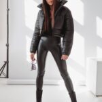 Kurtka pikowana Symphony Ola Voga czarna