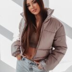 Kurtka pikowana Symphony Ola Voga beżowa