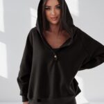 Bluza oversize Ola Voga Big Back czarna