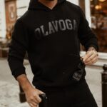 Bluza kangur unisex OlaVoga Sport czarna