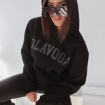 Bluza kangur unisex OlaVoga Sport czarna