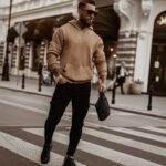 Bluza kangur unisex OlaVoga Sport c.beżowa