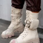 Workery z kieszonką Powers New Rock beżowe