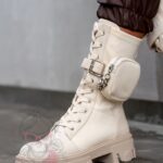 Workery z kieszonką Powers New Rock beżowe