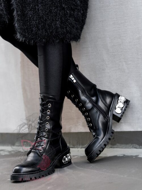 Workery eleganckie Kazo Rock II czarne