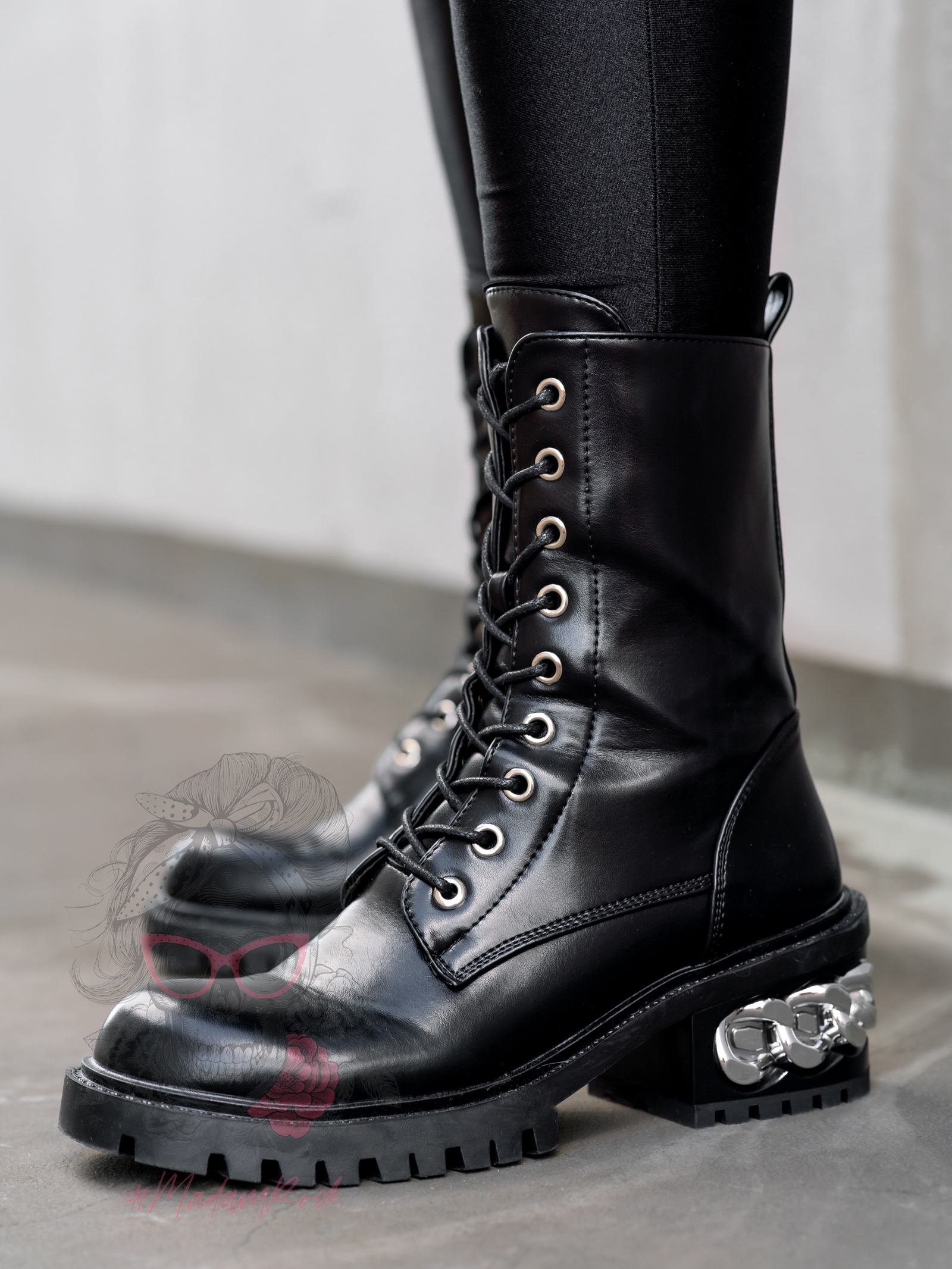 Workery eleganckie Kazo Rock II czarne Workery eleganckie Kazo Rock II czarne