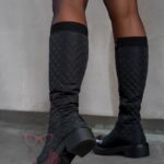 Kozaki pikowane Madam Malena czarne