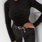 Body welurowe Ola Voga Classic Heat czarne