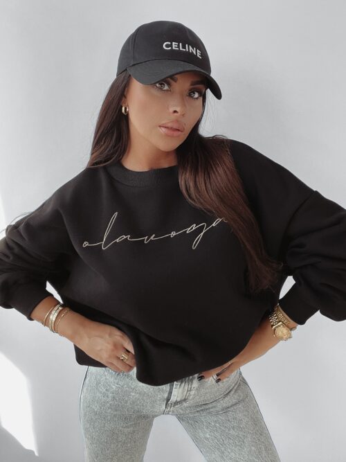 Bluza logowana Elen Ola Voga czarna