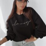 Bluza logowana Elen Ola Voga czarna