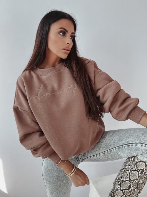 Bluza logowana Elen Ola Voga c.beżowa