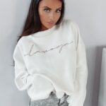 Bluza logowana Elen Ola Voga ecru