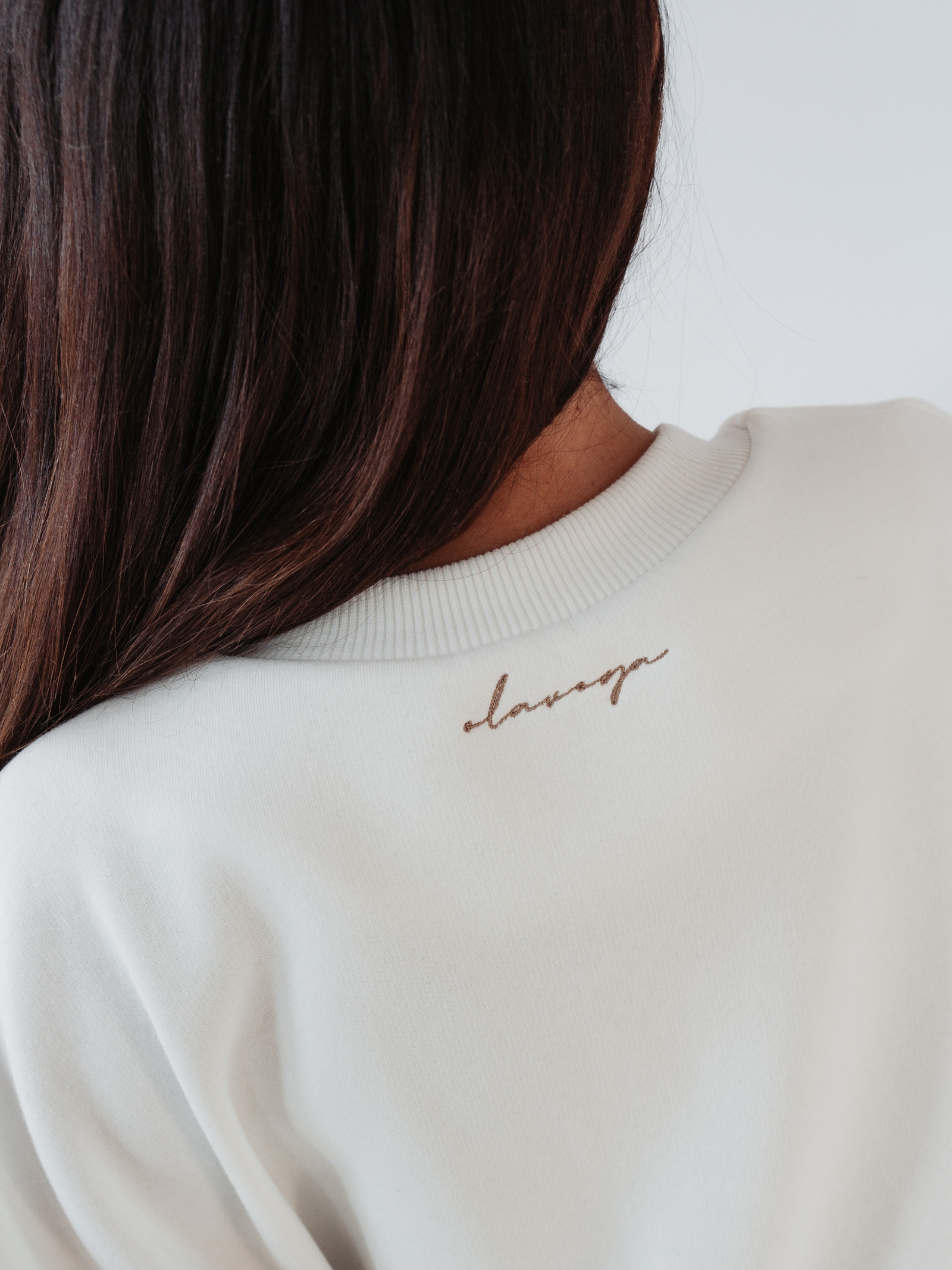 Bluza logowana Elen Ola Voga ecru