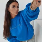 Bluza logowana Elen Ola Voga chabrowa