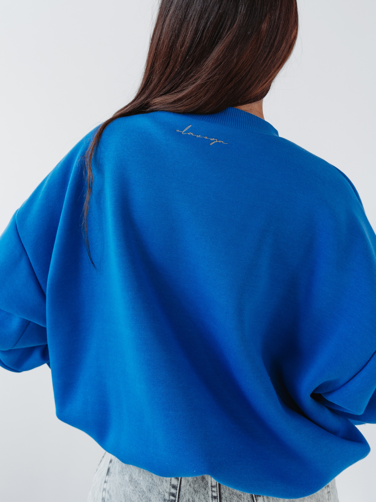 Bluza logowana Elen Ola Voga chabrowa