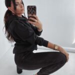 Komplet klasyczny Ola Voga Long Logo Woman czarny