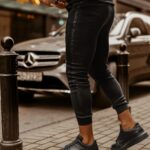 Komplet męski Long Logo Man Ola Voga czarny