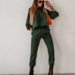 Komplet z misia Brooklyn 8 butelkowa zieleń