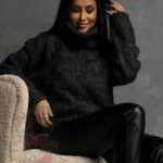 Sweter golf Graphic grafitowy