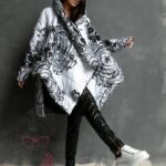 Kurtka asymetryczna MC Omelio biała