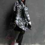 Kurtka asymetryczna MC Omelio czarna