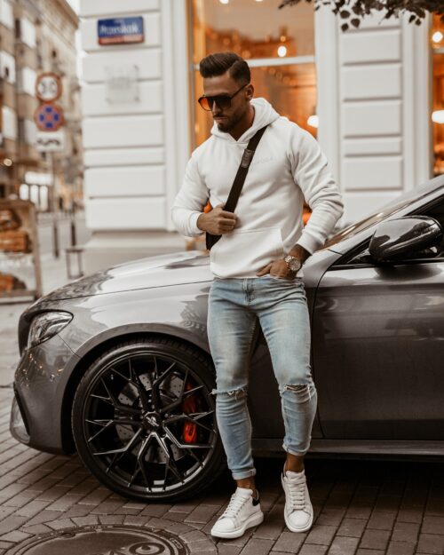 Bluza męska bawełniana Ola Voga Your Comfort ecru