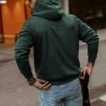 Bluza męska bawełniana Ola Voga Your Comfort butelkowa zieleń