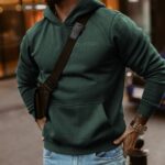 Bluza męska bawełniana Ola Voga Your Comfort butelkowa zieleń