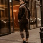 Komplet męski welurowy Ola Voga Multi Olv Man brązowy