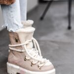 Śniegowce z kożuszkiem Aries Rock cappuccino