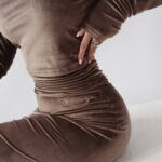 Spódnica ołówkowa Soft Colors Ola Voga brązowa