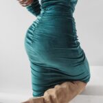 Spódnica ołówkowa Soft Colors Ola Voga butelkowa zieleń