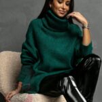 Sweter Haat morska zieleń