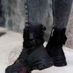 Botki sneakers Rock Claps czarne