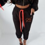 Komplet bawełniany Ola Voga Mouse czarny