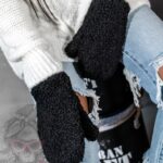 Rękawiczki owieczka Sheep czarne