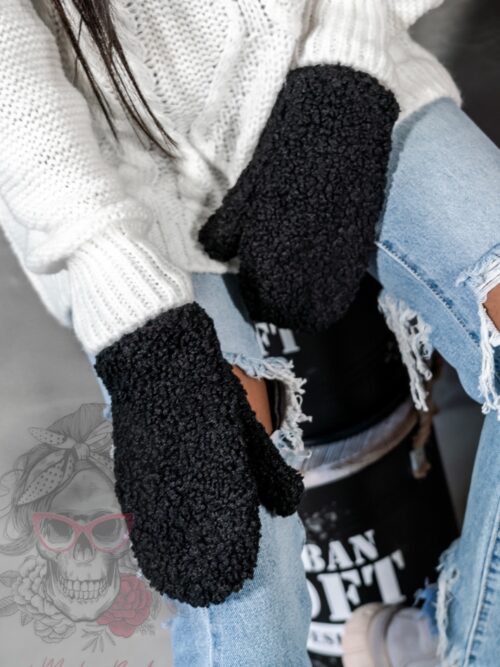Rękawiczki owieczka Sheep czarne