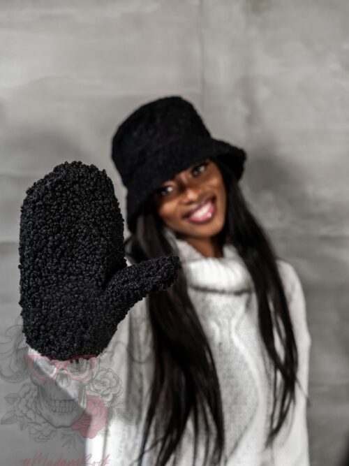 Rękawiczki owieczka Sheep czarne