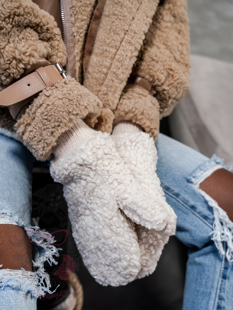 Rękawiczki owieczka Sheep beżowe Rękawiczki owieczka Sheep beżowe