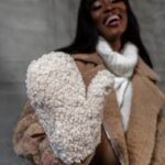 Rękawiczki owieczka Sheep beżowe