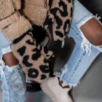 Rękawiczki baranki LeoSheep karmelowe