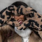 Rękawiczki baranki LeoSheep karmelowe