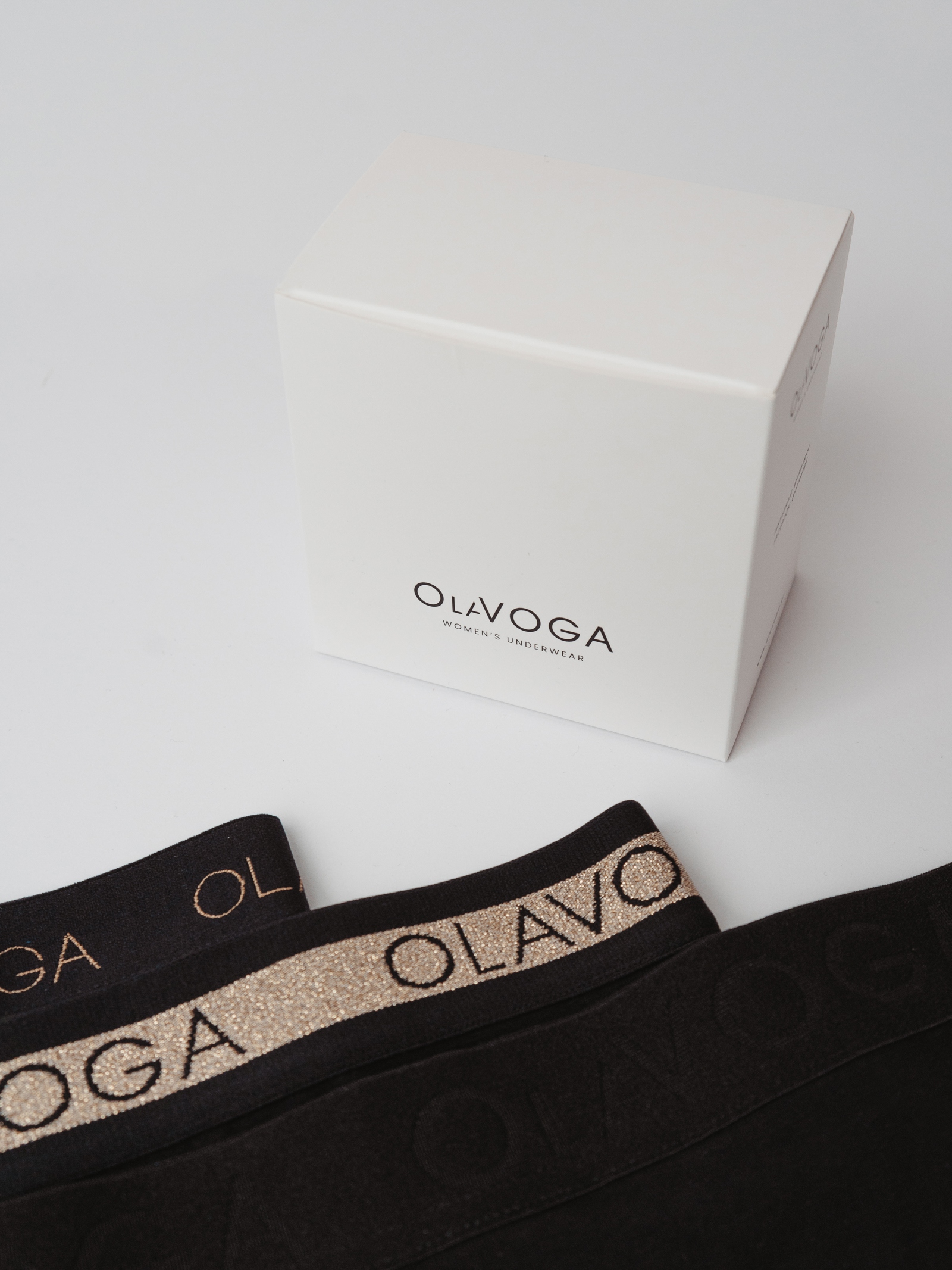 Majtki damskie brazyliany Trio Ola Voga 3-pack czarne