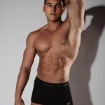 Bokserki męskie bawełniane Ola Voga 3-pack czarne