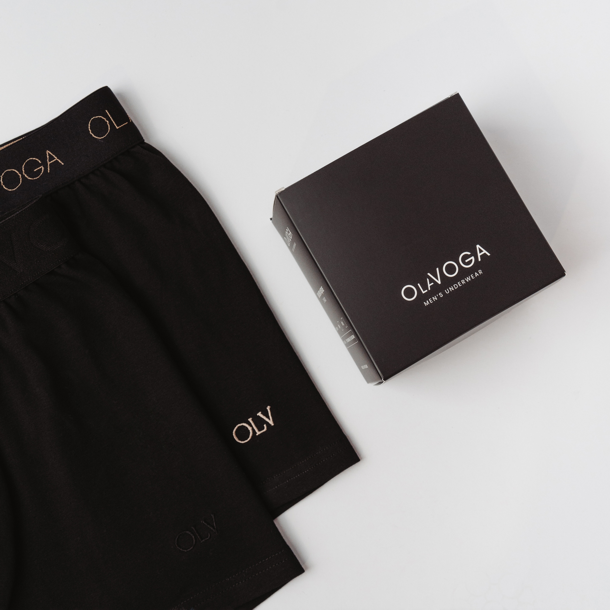 Bokserki męskie bawełniane Ola Voga 3-pack czarne