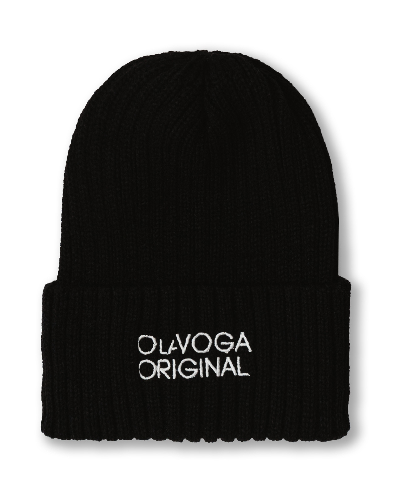 Czapka klasyczna z haftem Ola Voga Original czarna Czapka klasyczna z haftem Ola Voga Original czarna