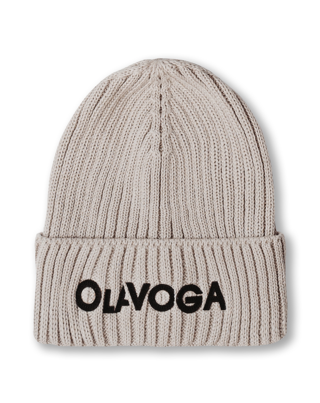 Czapka damska bawełniana OlaVoga Letters beżowa Czapka damska bawełniana OlaVoga Letters beżowa
