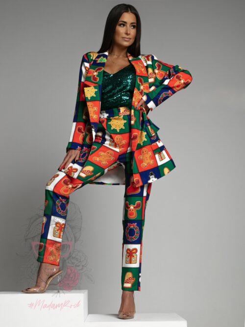 Garnitur świąteczny MC Ciastek kolorowy