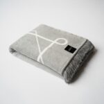 Koc bawełniany Milano Ola Voga szary 150x200cm