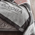 Koc w kratkę London Ola Voga szary 150x200cm